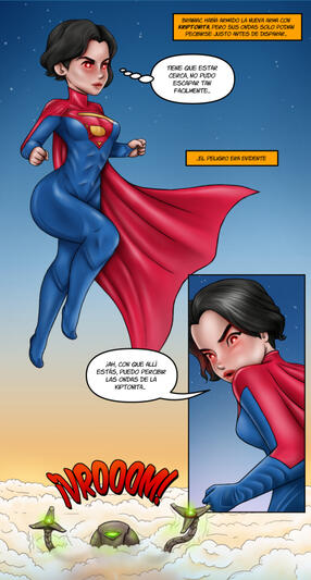 SuperGirl Panel Commission